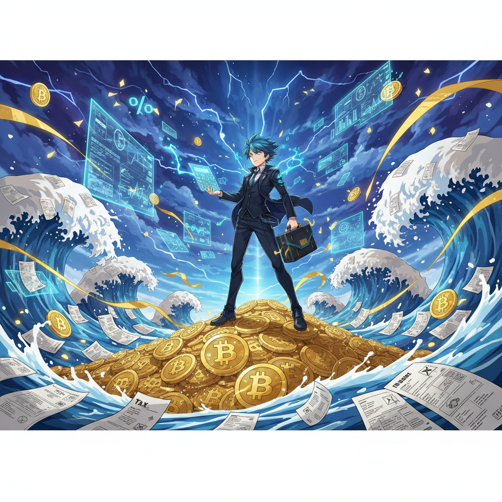 Crypto Tax Season Tsunami: $890B Unrealized Gains Face April Reckoning